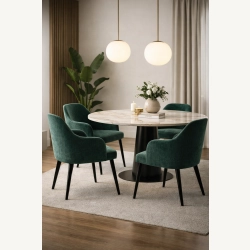 Krzesło tapicerowane DELUXE KR-9 Tkanina Flash New 17